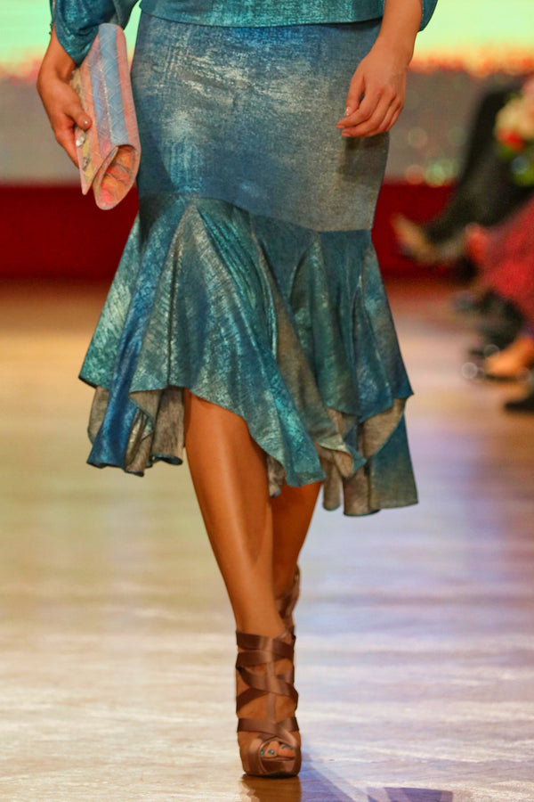 Fusta jerse pictat manual V519